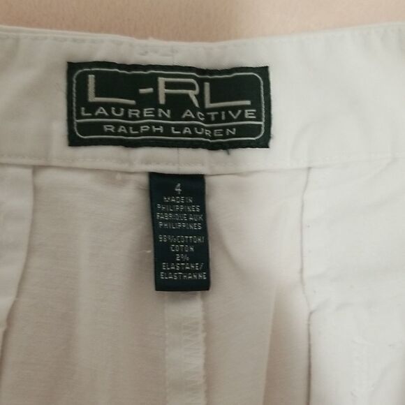 Vintage Ralph Lauren Shorts size 4 white - Picture 4 of 9